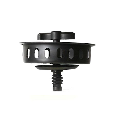 Thrifco Plumbing Twist Tight Post Kitchen Sink Strainer Basket, Oil Rubbed Bronze 4405821